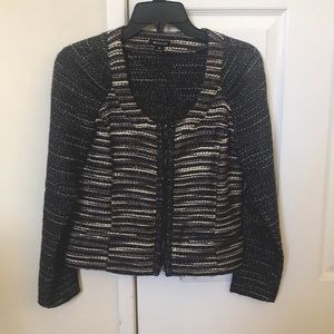 Patterned Zipper Jacket